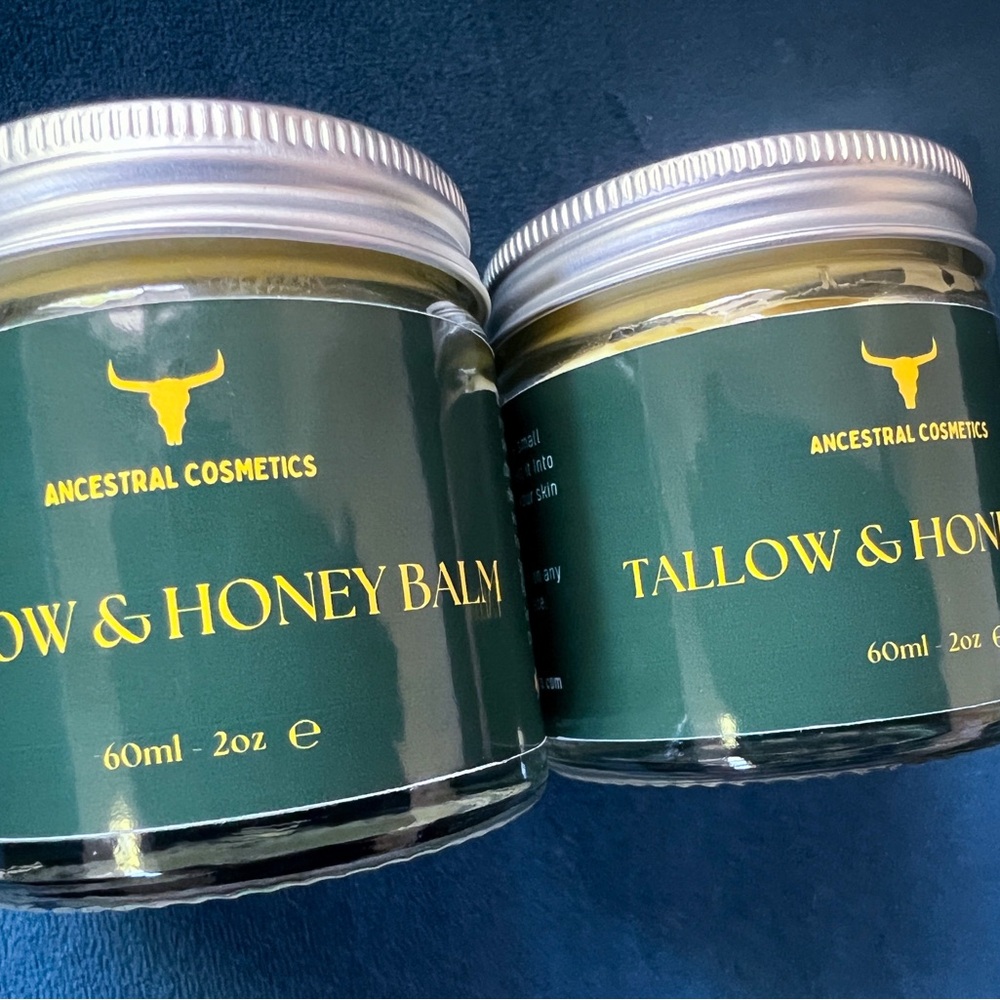 2 NEW Irish Tallow & Honey Balm by Ancestral Cosmetics